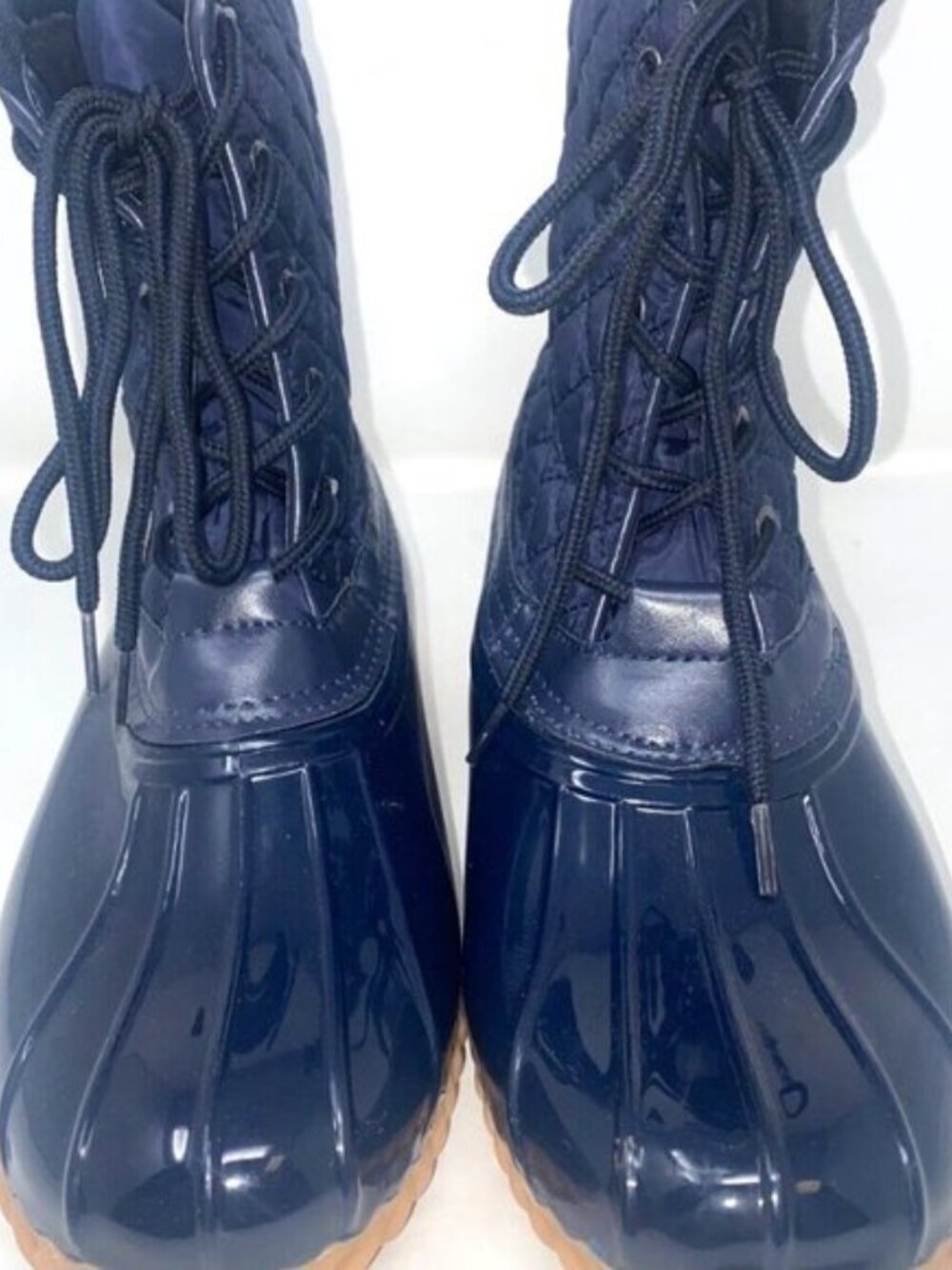 Sporto Destiny Women's Duck Winter Waterproof Boot Navy Size 6 - Picture 2 of 8